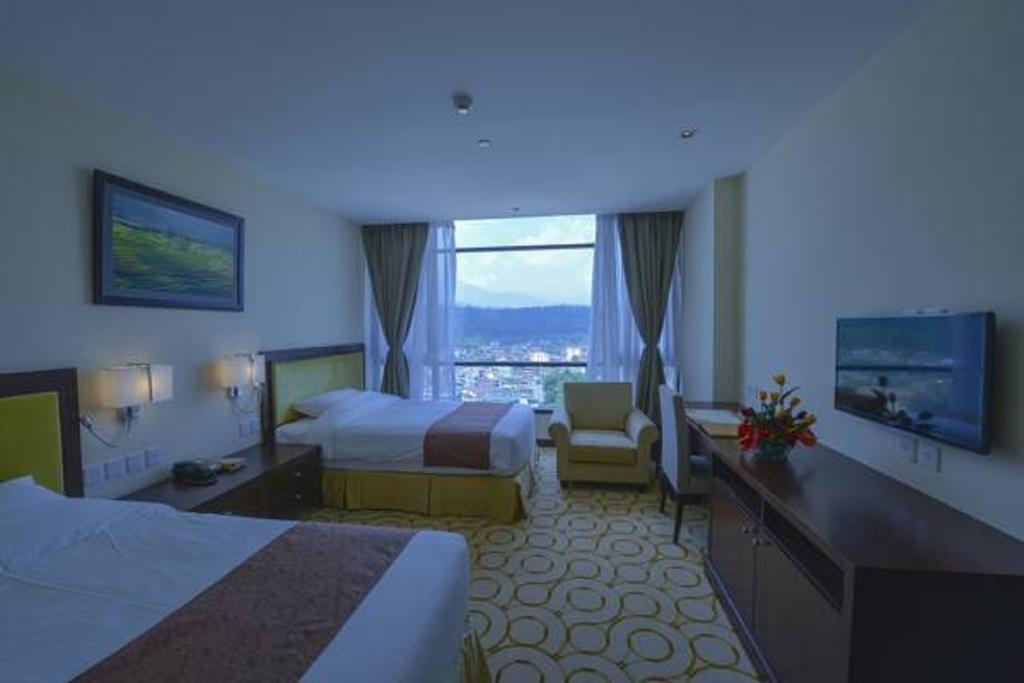 Aristo International Hotel Lào Cai Szoba fotó